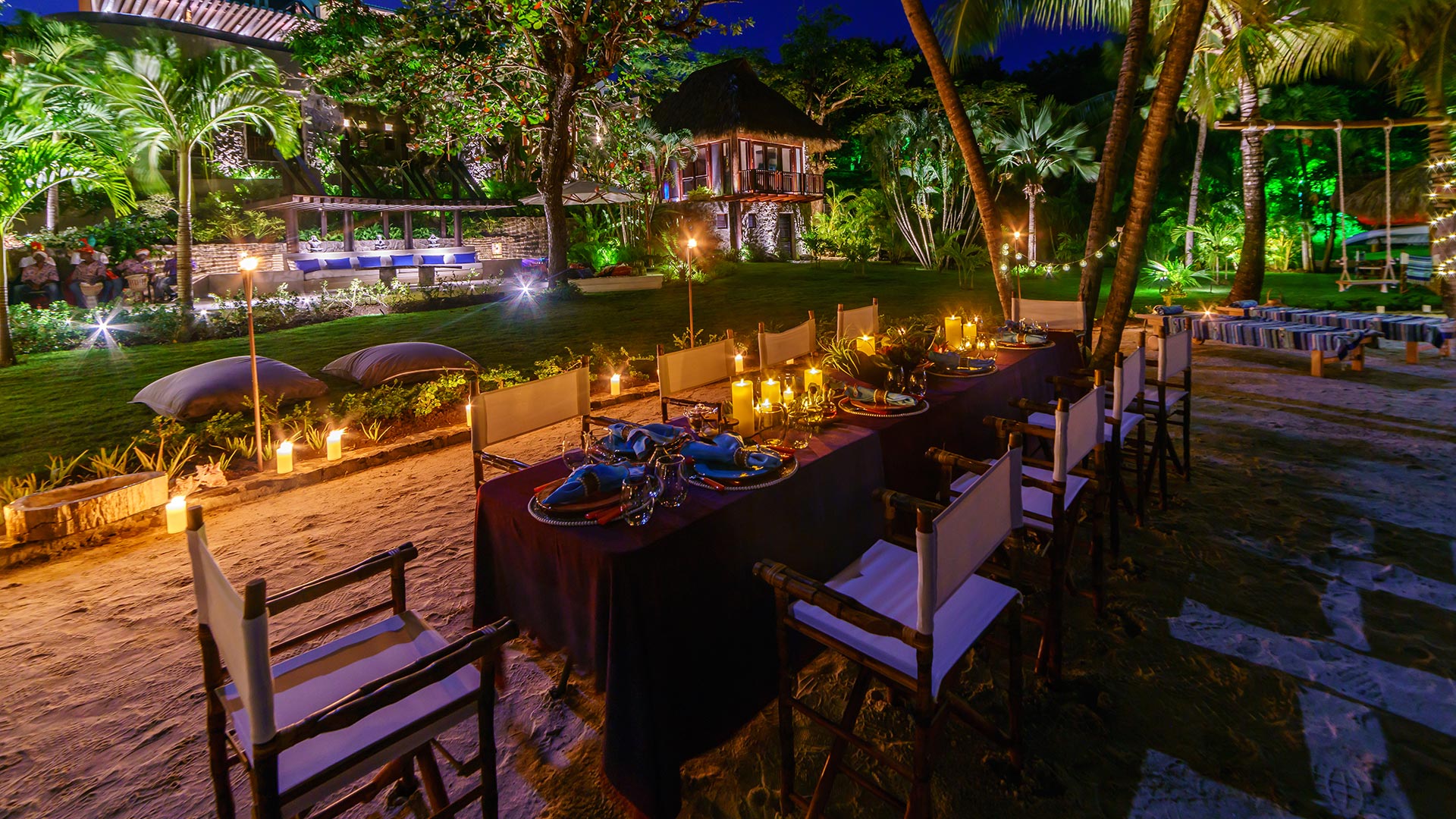 Beach Dining Solamente Villa Grenada